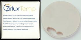 9007900 Zirlux Used Temp Pmma - 98x18 Mm Shade A1 Use By 2028-03-01