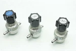 3 Parker Veriflo 48000100 IR401W2PFSMM Stainless Steel Regulators. Fixed Price $62.81.