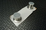 2-PACK, Kurt Lesker QF50-200-SH Ss NW/KF50 To Pvc Hose, Unused. Fixed Price $42.99.