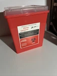 Adir Sharps Container 8 Quart Needle Syringe Tattoo Biohazard Medical Lab. Fixed Price $17.00.