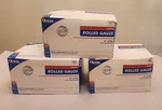 Dukal Sterile Rolled Gauze. Lot Of 36. 4" Ply. 5 Yds Unstretched Boxes 12. Fixed Price $27.95.