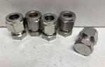 Lot Of 5 New No Box! Swagelok 3/8" Tube Od Straight Caps SS-600-C. Fixed Price $29.95.
