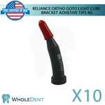Reliance Goto Light Cure Bracket 0RTHODONTIC Adhesive Tips Dental Lab. Fixed Price $109.00.