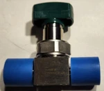 Swagelok 6LVV-DPFR4-P-GR Diaphragm Sealed Valve, 1/4" Female Vcr Fitting. Fixed Price $110.00.