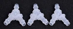 Count Nordson Medical Y-tube Fittings W/ 500 Series Barbs 3/8" Id Y070-6005. Fixed Price $12.99.