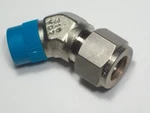 1- Swagelok Stainless Steel 45 Degree Elbow, 1/2" Tube X 3/8" Mnpt, SS-810-5-6. Fixed Price $24.89.
