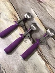 Set Of Vollrath 47147 Size 40 Disher Scoop 3/4 Oz Stainless Steel Orchid Nsf. Fixed Price $38.66.