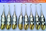 Dental Finger Gold Handle Cryer, Luxator Root Tip Elevators Hu Fridey Quality. Fixed Price $159.00.