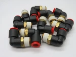 Smc KQL11-36S Male Elbow Push-in Fitting 3/8" Tube Npt Lot Of 10 Nop. Fixed Price $31.20.