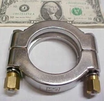 Wcb High Pressure Bolted Sanitary Clamps 2" 119-271 13MHP Process Equipment New. Fixed Price $12.95.
