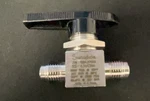 Swagelok Turn Ball Valve SS-43VCR4 1/4" Male Ends. Fixed Price $24.00.