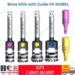 Usa Dental Bone Mill Profiler Grinding Burs Tcc Guide Trimming Drill Fit Nobel. Fixed Price $132.99.