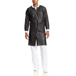 Valumax Extra-safe Lab Coats Black X-large 10/PK. Knee-length, Light-weight. Fixed Price $34.99.