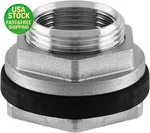 1" Npt Female Thread Bulkhead Fitting 304 Stainless Steel Water Tank Connector. Fixed Price $17.99.