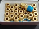 Swagelok Brass Union Fitting 1/4" Tube X Male B-400-1-4BT, Qty: 25. Fixed Price $150.00.