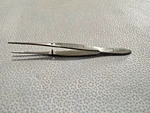 Miltex 18-780 Ophthalmic Eye Dressing Forceps 0.8MM Serrated Tips 4" Length. Fixed Price $90.00.