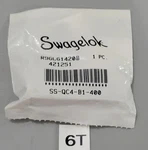 *new Sealed* Swagelok SS-QC4-B1-400 Quick Connect Body " 0.2 Cv + Warranty!. Fixed Price $51.00.