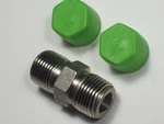 1 Swagelok Stainless Steel Hex Pipe Nipple, 3/8" Npt Iso, SS-6-HN-6RT. Fixed Price $12.59.