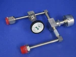 Valve Assembly W/ Parker 6W-P6K-11AC-SS And Swagelok SS-4BRG-TW, New. Fixed Price $45.00.