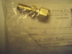 B-400-R-6 Swagelok 1/4 Tube X 3/8 Reducer; Brass. Fixed Price $7.00.