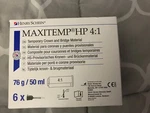 Henry Schein Maxitemp Hp Temporary Crown Bridge Material - B1. Fixed Price $75.00.