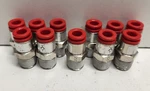 Lot Of 11 New No Box! Smc 1/4 Tube Mnpt Push Connect Fitngs KQ2H07-35S-X23. Fixed Price $50.96.