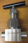 1/2 Weld 316SS Union-bonnet Needle Valve Whitey Swagelok SS-12NBSW8T. Fixed Price $44.00.