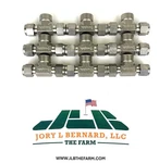 Swagelok, Lot Of 9, SS-600-3TTF, Branch Tee, 3/8"T X 1/4"FNPT, Sst, New. Fixed Price $275.00.
