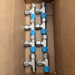 Qty Swagelok SS-810-3-8TMT Stainless Steel Run Tee, 1/2" Od Tube X Mnpt. Fixed Price $370.00.