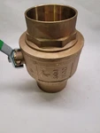 Matco Norca Lead Free 4'' Cxc Brass Ball Valve Full Port 600 Wog 759C11LF. Fixed Price $195.00.