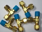 5 Crawford Swagelok Brass Run Tee, 1/4" Od Tube X Npt, B-400-3-4TMT. Fixed Price $38.89.