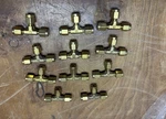 11 New Parker Cpi 8-8 Compression Elbow Brass Fitting 90 Degree. Fixed Price $80.00.