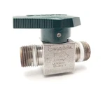Swagelok SS-8P6T2 Stainless Steel Quarter Turn Instrument Plug Valve, 1/2" Mnpt. Fixed Price $40.00.