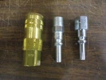 Nos Parker B73 Brass Air Coupler + 1/4" Npt & Female Plugs Style Usa. Fixed Price $16.00.