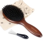 Natural Oil Distribution Hair Brush: 100% Boar Bristles For Healthy Shine. Fixed Price $22.99.