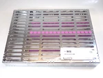 Dental Cassette Instrument Large 8" X 11" 1.25" Lavender IM4166 Hu Friedy. Fixed Price $169.95.