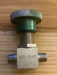 Nupro SS-2H2 Valve Assembly 1/8" Npt Stainless Steel 316 Bellows Sealed. Fixed Price $19.95.