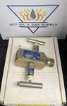 Anderson Greenwood Block Bleed Gauge Valve M25VIC-46 1/2"FNPT X 3/4"MNPT. Fixed Price $250.00.
