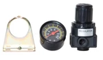 Pressure Regulator, Compressed Air W/ Gauge, 1/8" Npt Ports 4 Compressor. Fixed Price $15.25.