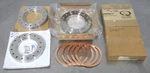 C201123 Lot 5 Varian Mdc 6"OD Cf Conflat Vacuum Weld Flanges (4"ID) Rot+non-rot. Fixed Price $200.00.