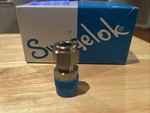 Swagelok Tube Fitting S-600-1-6 Adapter 3/8" Od X Mnpt. Fixed Price $12.00.
