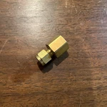 Swagelok Brass Connector Fitting, 1/4" Od Tube X Female Npt, B-400-7-4. Fixed Price $10.00.