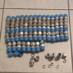 (lot Of 54, Unused) Swagelok SS-600-1-6 3/8 Od Tube X Mpt Straight Fittings. Fixed Price $700.00.