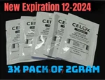 3PK Celox First Aid Traumatic Wound Stops Bleeding Fast Bandage 2G EXP2024. Fixed Price $28.95.