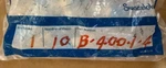 B-400-1-4 Swagelok Brass Male Connector; 1/4 Tube X Mnpt 10 Pieces. Fixed Price $89.00.