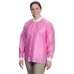 Valumax Large Raspberry Hip Length Extra-safe JACKET-10/PACK Dental Lab Coat. Fixed Price $29.99.
