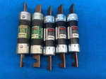 Lot Of 5X Cooper Bussmann FRN-R-100 Fuses Dual-element Time Delay Class RK5. Fixed Price $62.36.