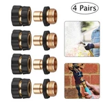 3/4' Garden Hose Quick Water Fit Female Connector Set Us. Fixed Price $12.45.
