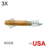 3X Lot Of Plaster Knife #6R ( Cm Blade 35MM ) #55-662 1PK #114011. Fixed Price $22.21.