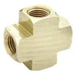 Parker 2205P-2 Cross Brass Dryseal Pipe Fitting, 1/8 Female Npt X. Fixed Price $6.19.